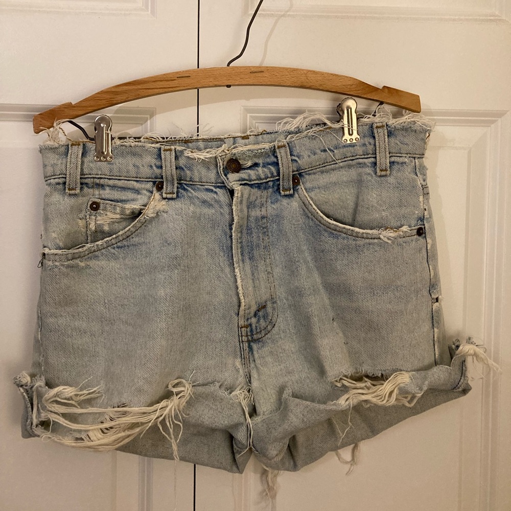 Vintage Levi jean shorts